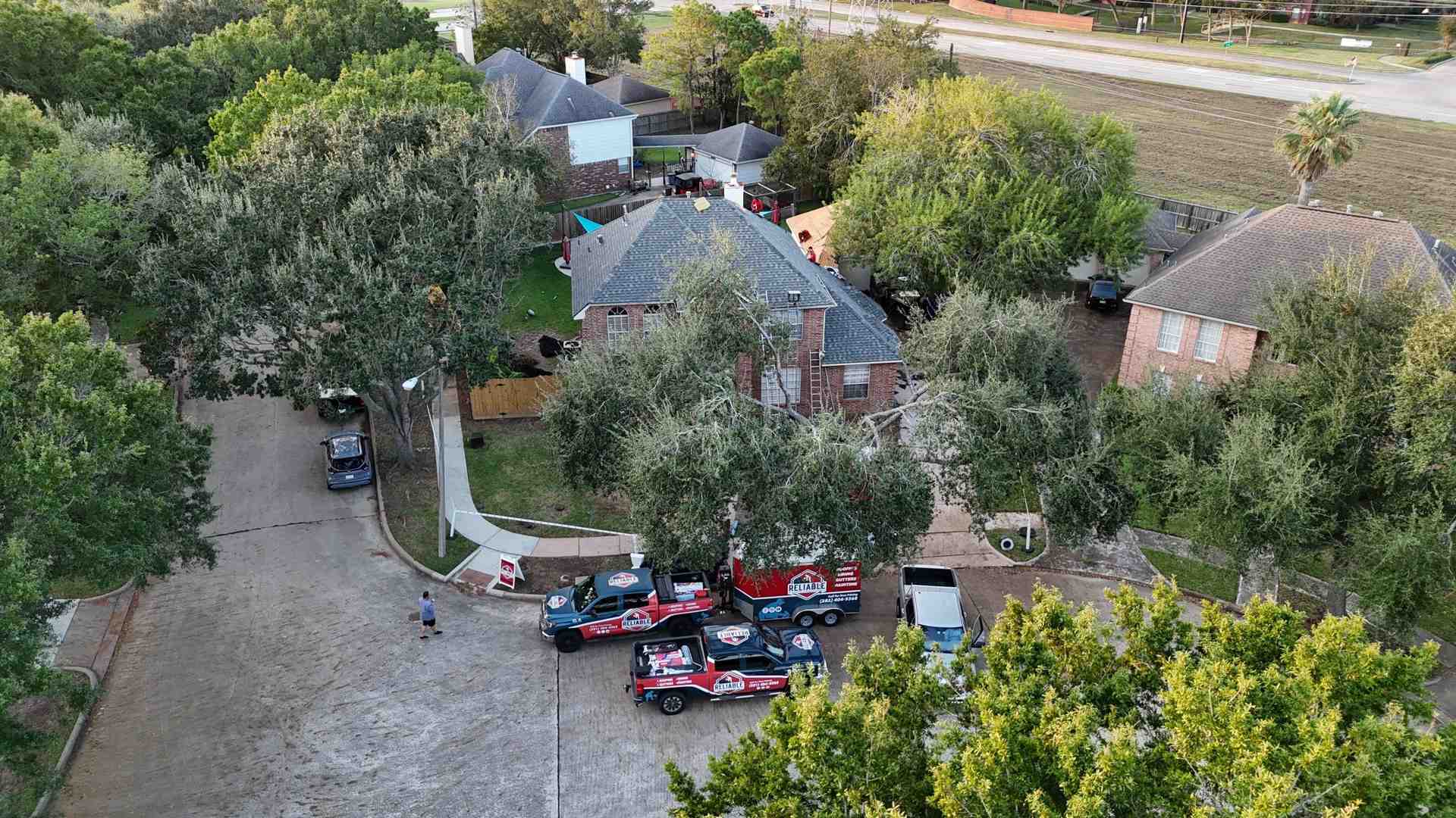 fulshear roofing company residential street